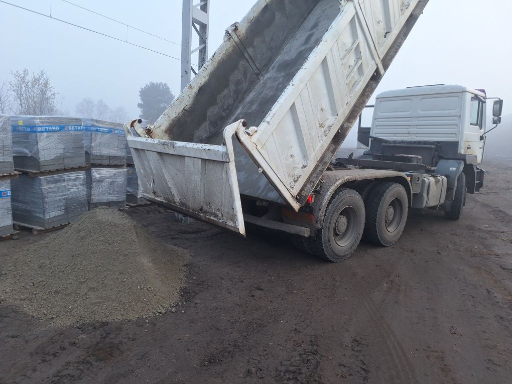 Transport kruszywa beton polsuchy