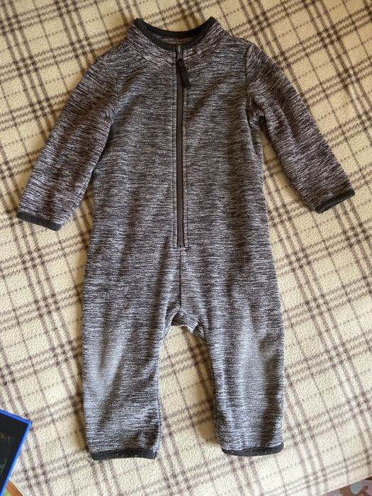 Ромпер піддіва 80 розмір чоловічок комбінезон фліс