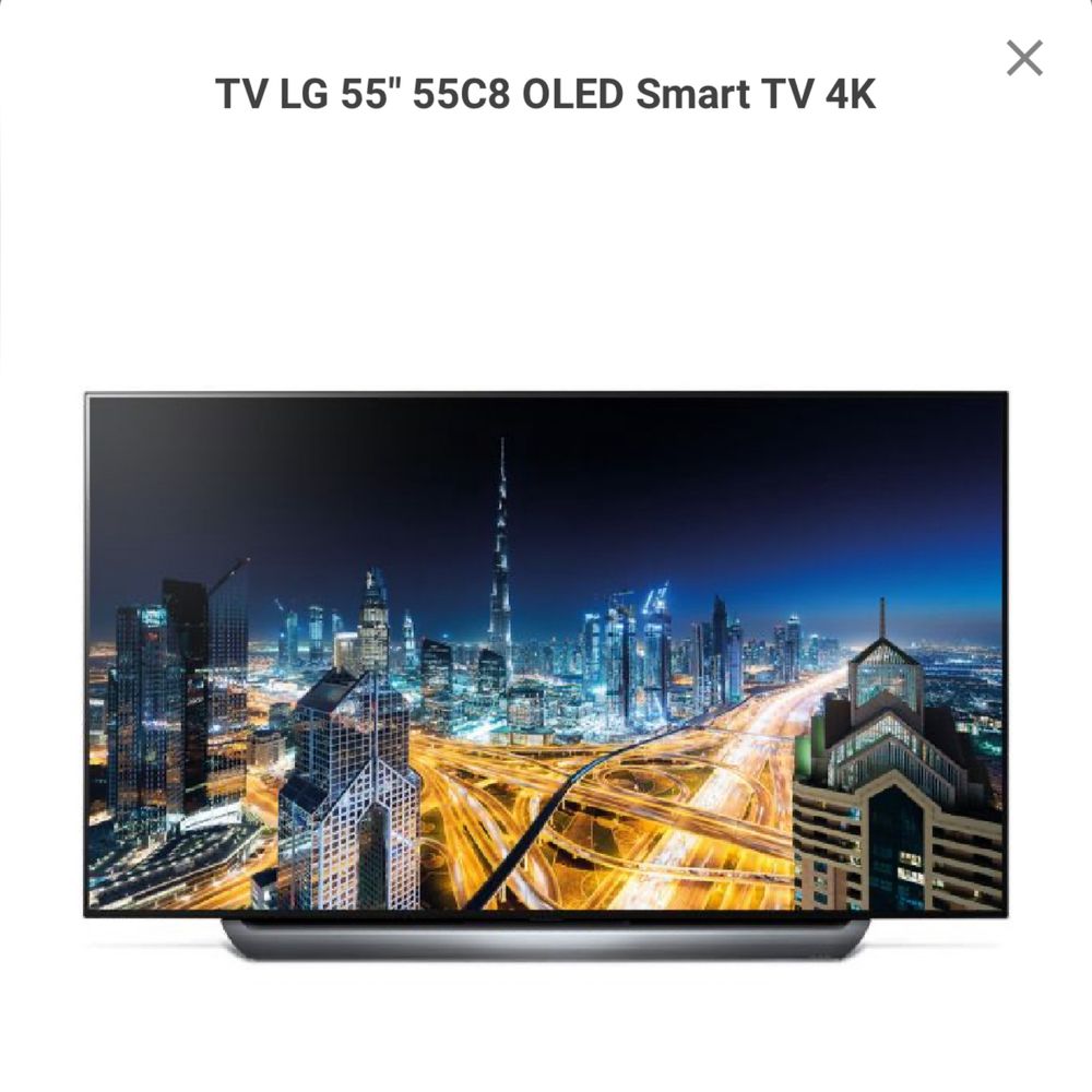 Lg oled 55” c8