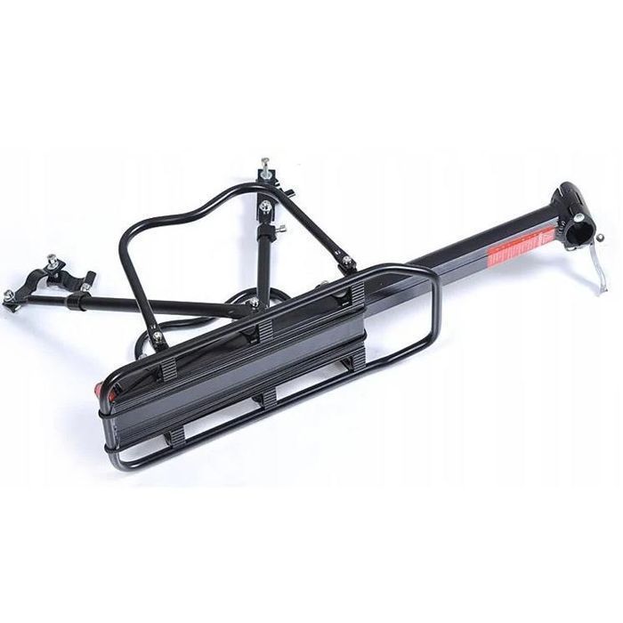 Bagażnik Rowerowy Tylny Aluminium Uniwersalny Turystyczny 50 kg