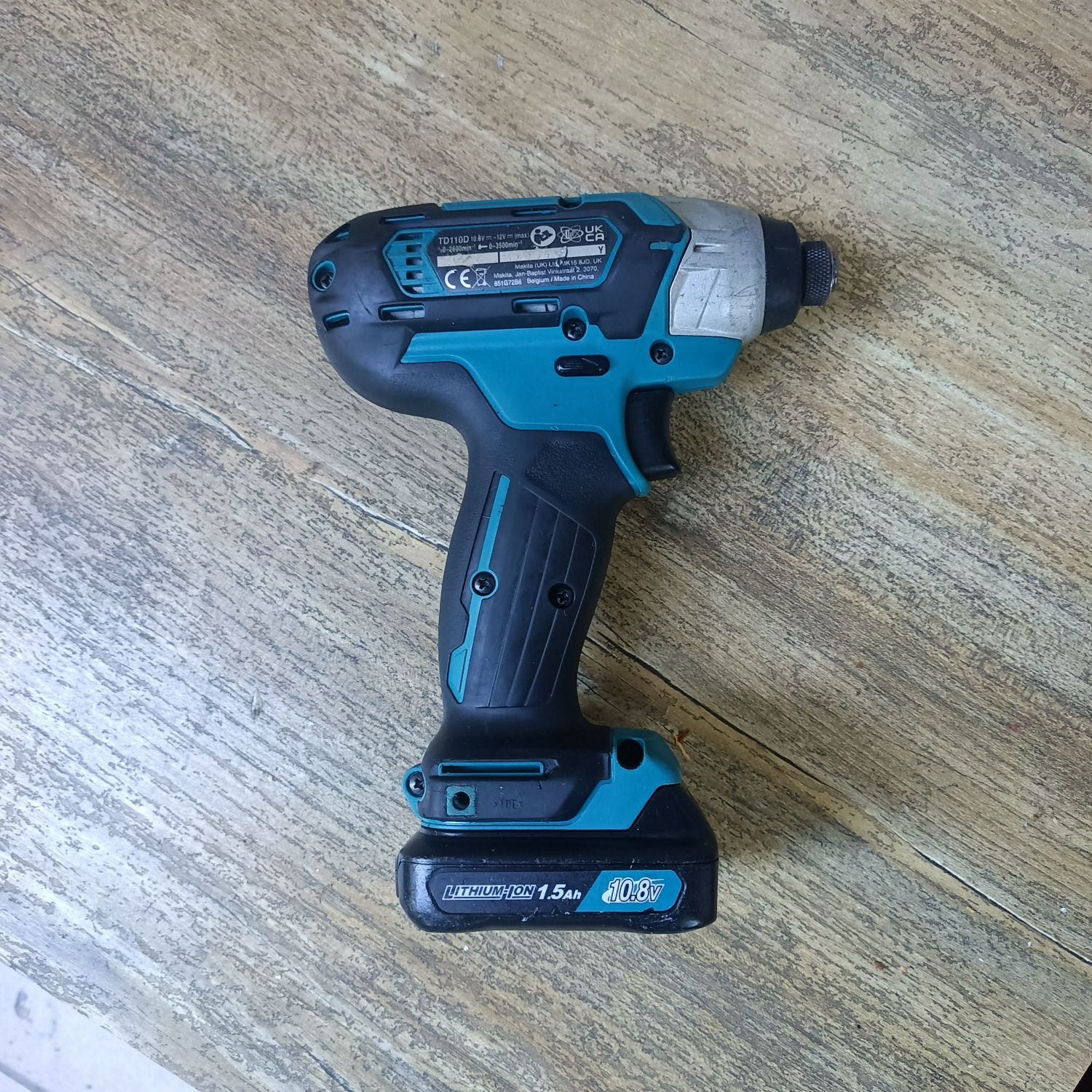Makita TD 110D Klucz udarowy Impakt Zakrętarka+Bateria  BDB