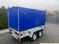 Przyczepa Towarowa rydwan Lekka DMC 750KG Niewiadów Kat. B
