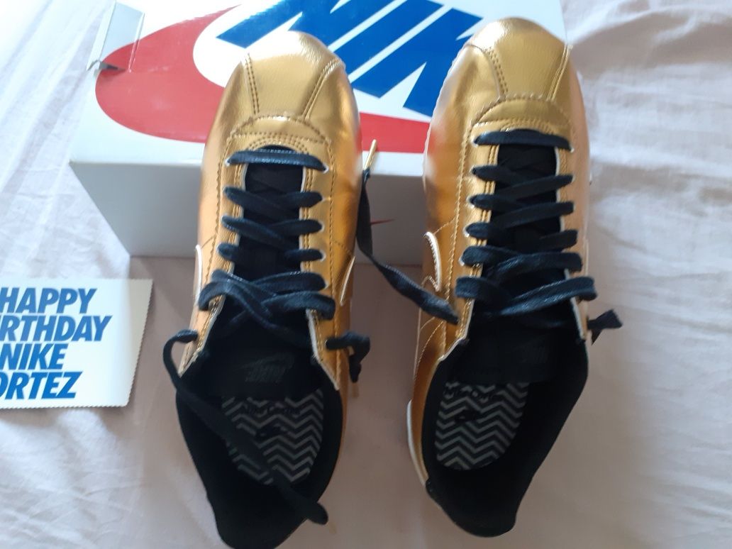 Nowe buty Nike cortez Gold edycja limited