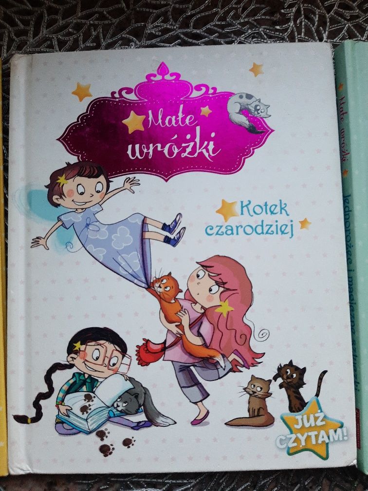 Zestaw 3 książek Małe wróżki z serii Już czytam