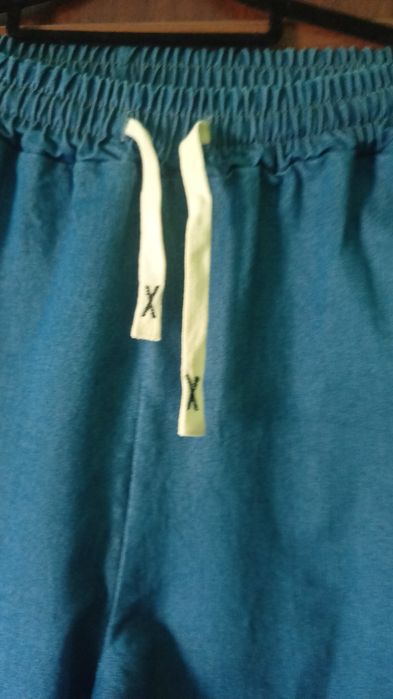 Nowe jeansy falbanką guma włoskie elastyczne