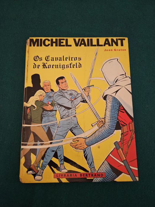 Michel Vaillant - Os Cavaleiros de Koenigsfeld livraria Bertand