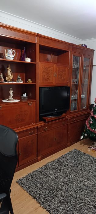 Móvel de sala completo madeira