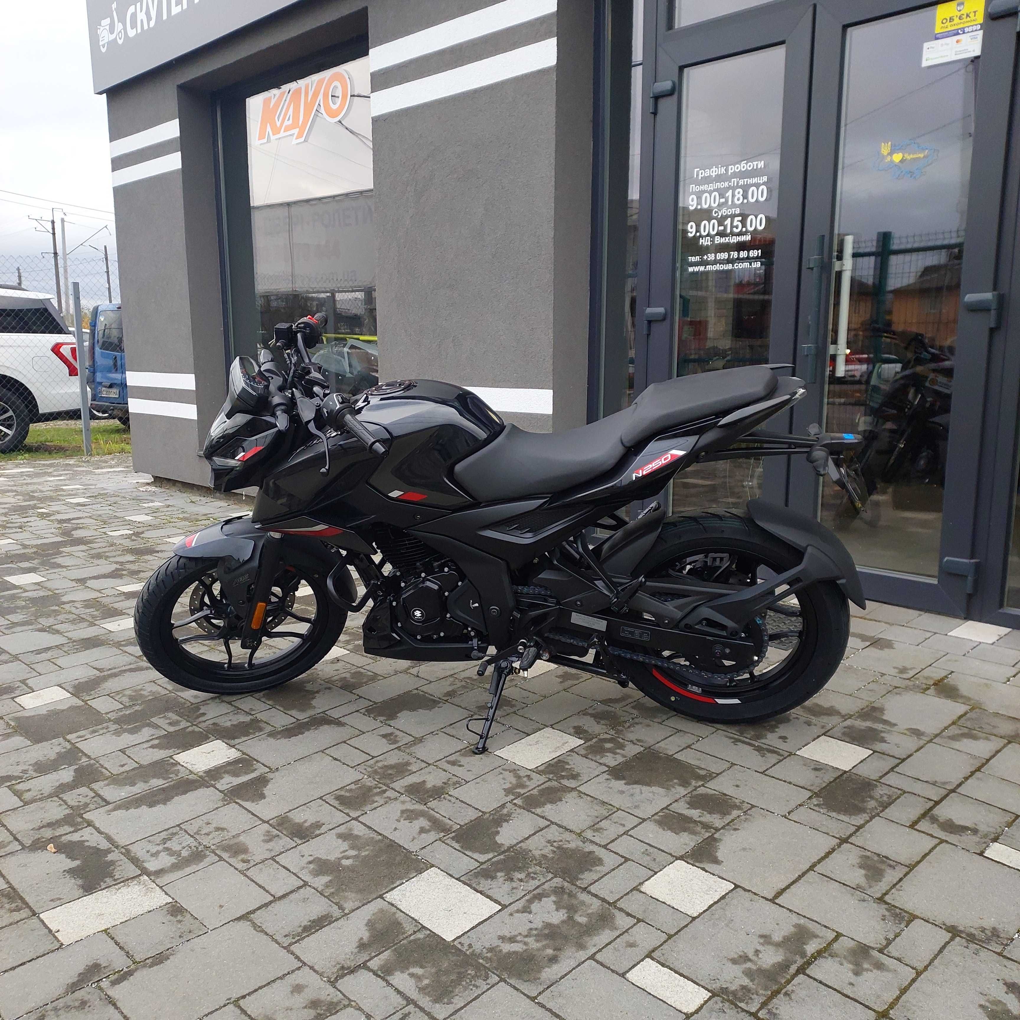 Мотоцикл Bajaj Pulsar N250, повітряно-олійна, гарантія, доставка