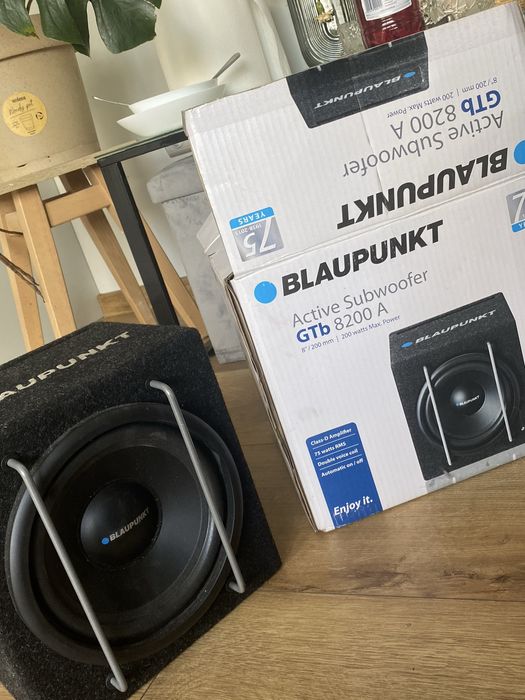 Głosnik blaupunkt active subwoofer GTB 8200 A