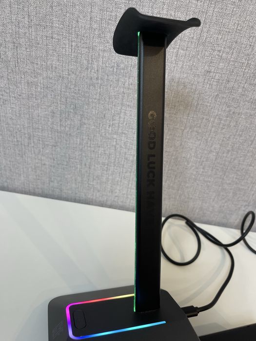 Підставка для навушників Fragon Watchtower 2U RGB Чорна