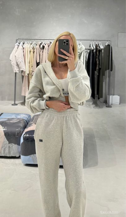 Костюм Ace на флісі сірий