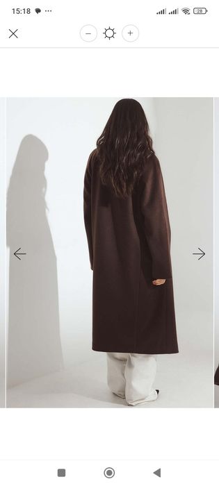 Пальто свободного кроя Na-kd  размер L