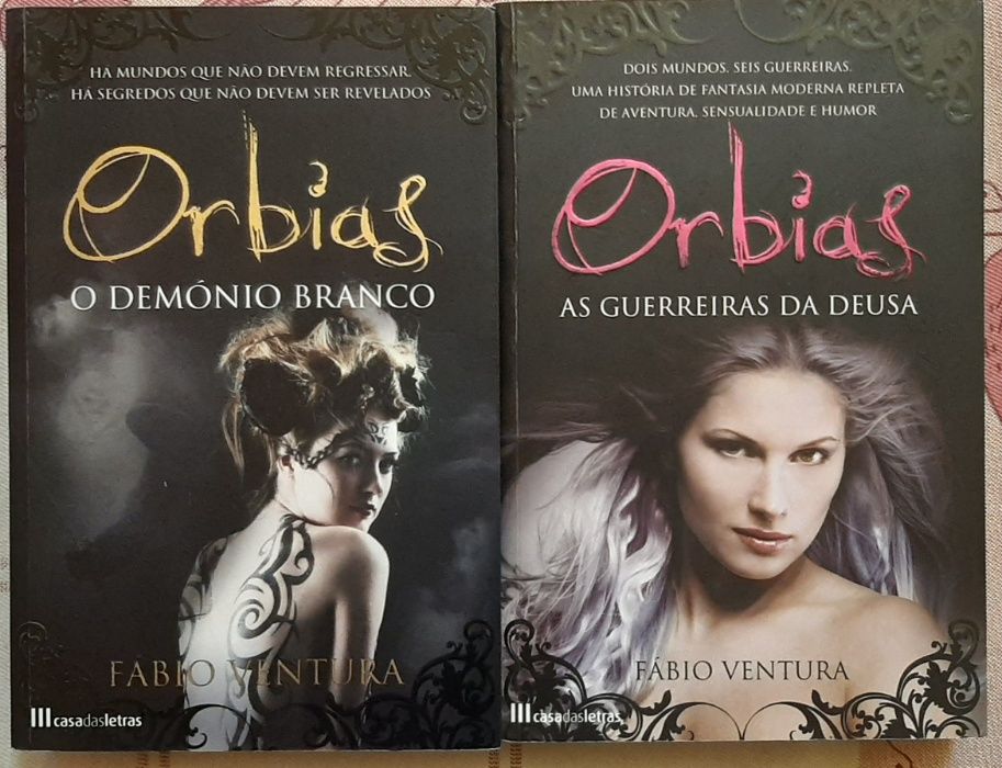 Livros "Orbias" de Fábio Ventura