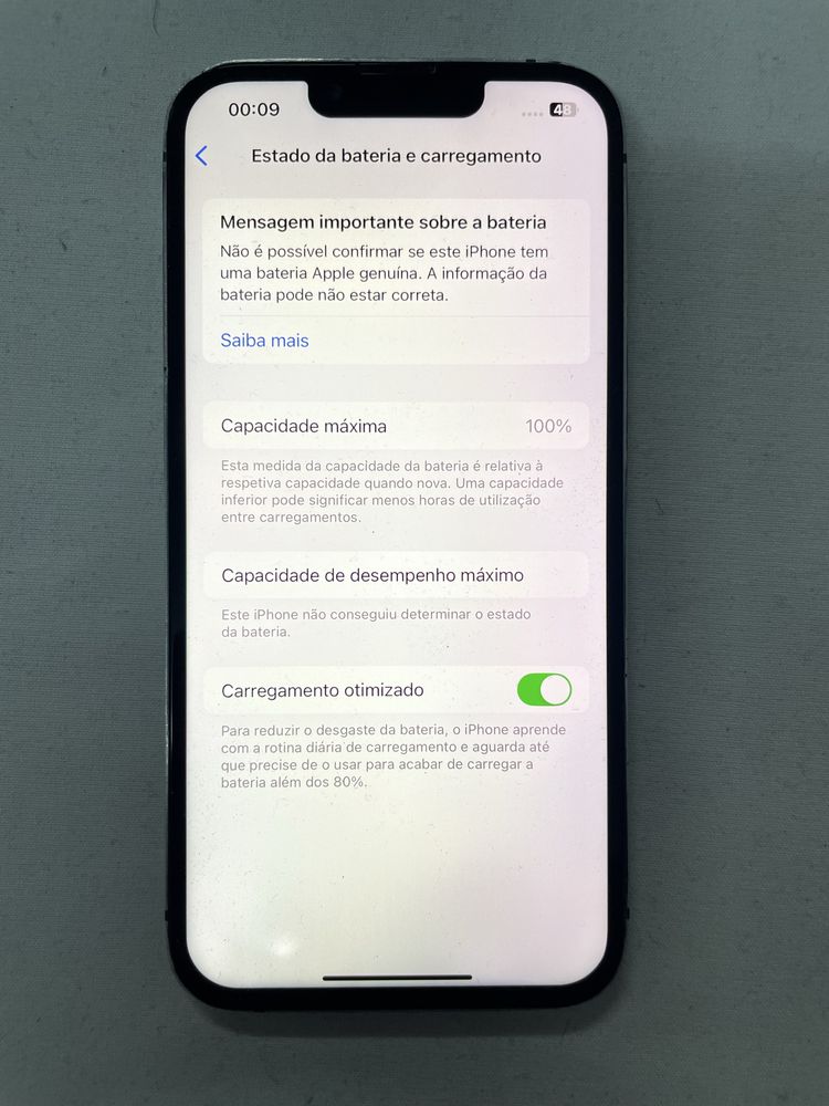 Iphone 13 256GB verde como novo