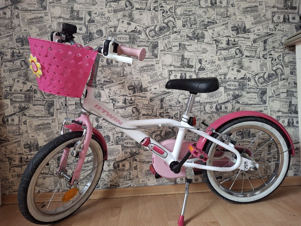 Rower dziecięcy Btwin 500 Doctogirl 16''