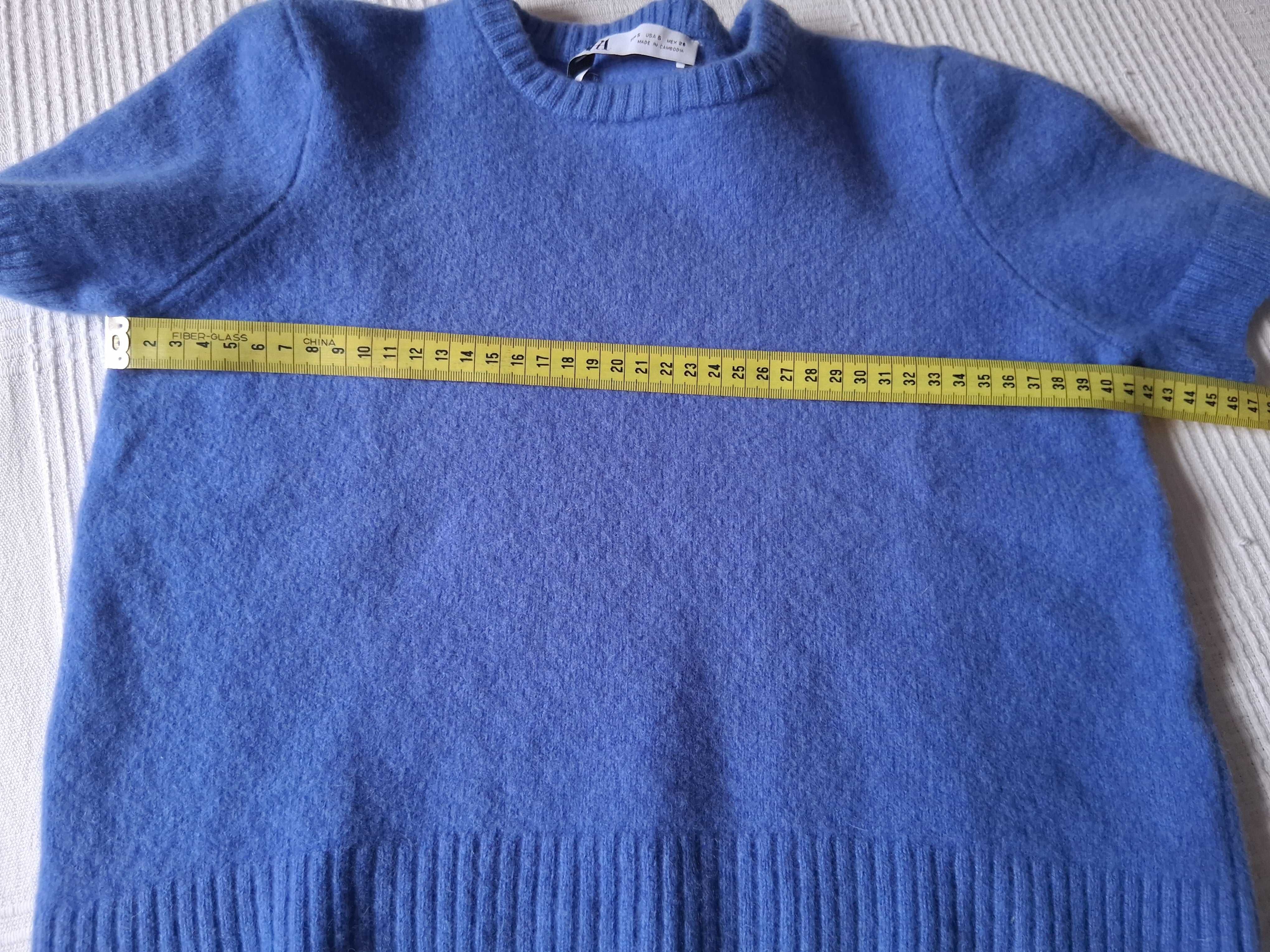 Camisola de lã, Zara, Tam S (Portes incluídos)