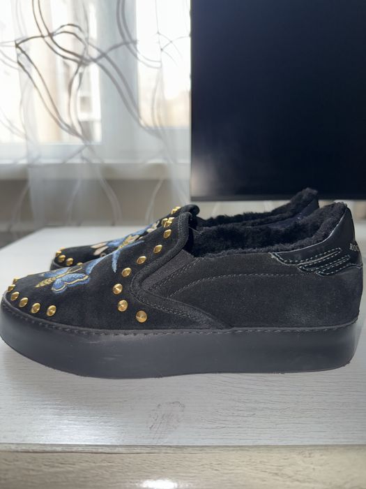 Слипоны на меху John Richmond оригинал