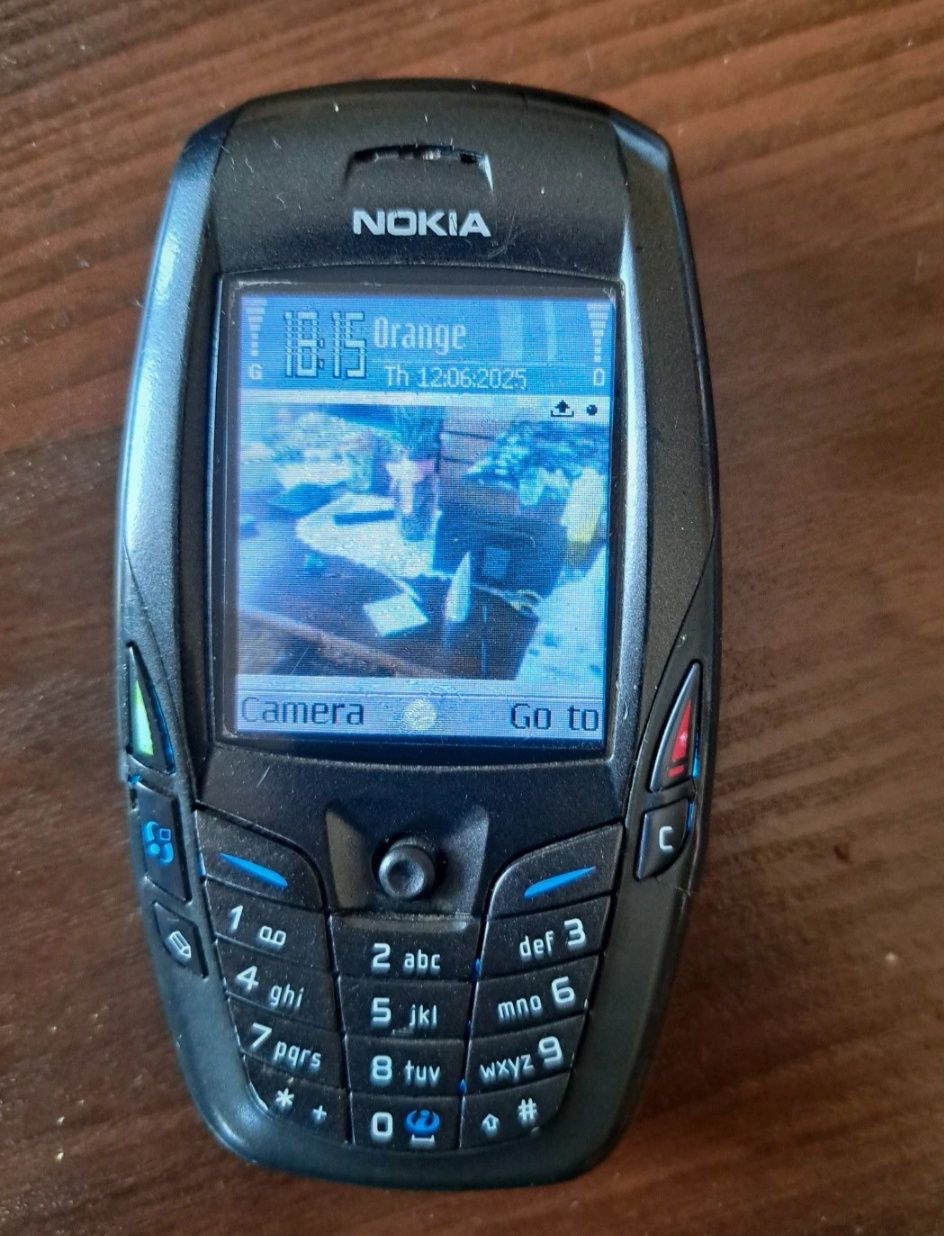 Kolekcjonerska zabytkowa Nokia 6600 Black