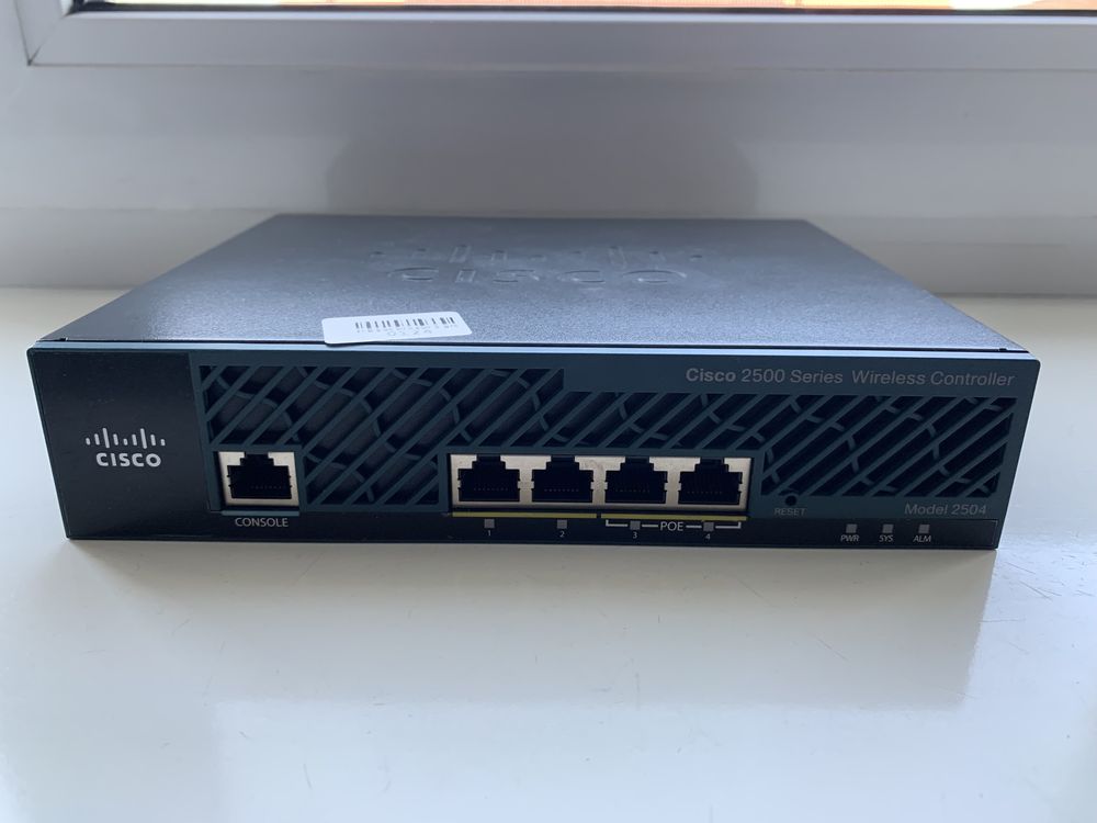 Контроллер Wi-Fi мережі PoE Cisco 2500 Controller 2504