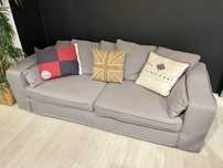 sofá, poltrona, daybed, cadeirão, nordico, algodão, decoração