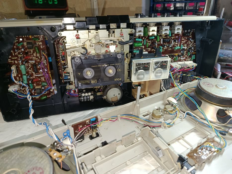 Магнитофон Весна М-212С-4.Профилактика!Bluetoothe!Комплектация!