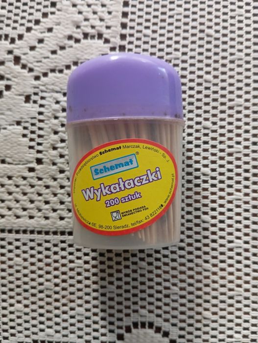 Wykałaczki drewniane opakowanie