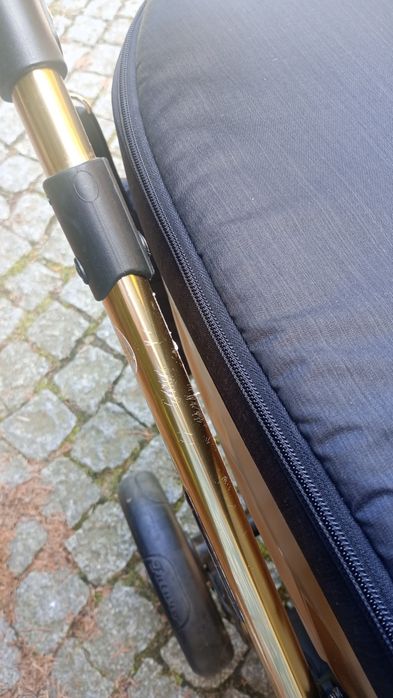 Wózek Chantal Adamex 2w1 limited edition gold + fotelik maxi-cosi