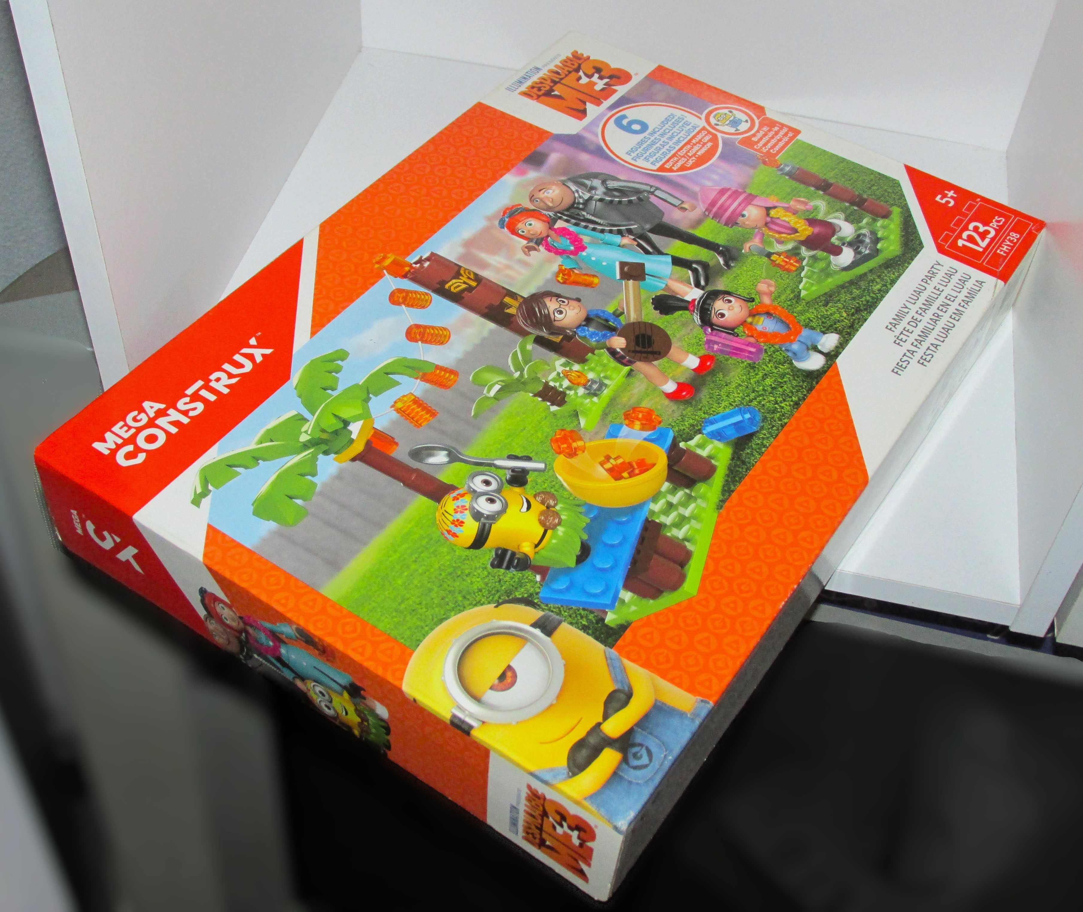Mega Construx Minions Family Luau Party / Novo e Selado