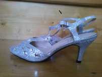 buty szpilki/sandały 39/25,5-26cm; jak nowe, unikatowe: wesele, bal