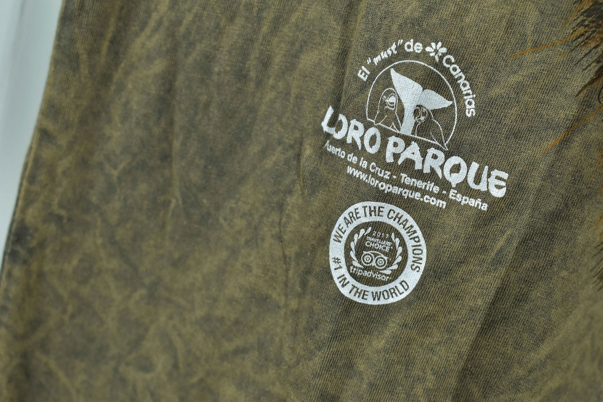 Loro Parque Koszulka Z Nadrukiem Lwa Print L