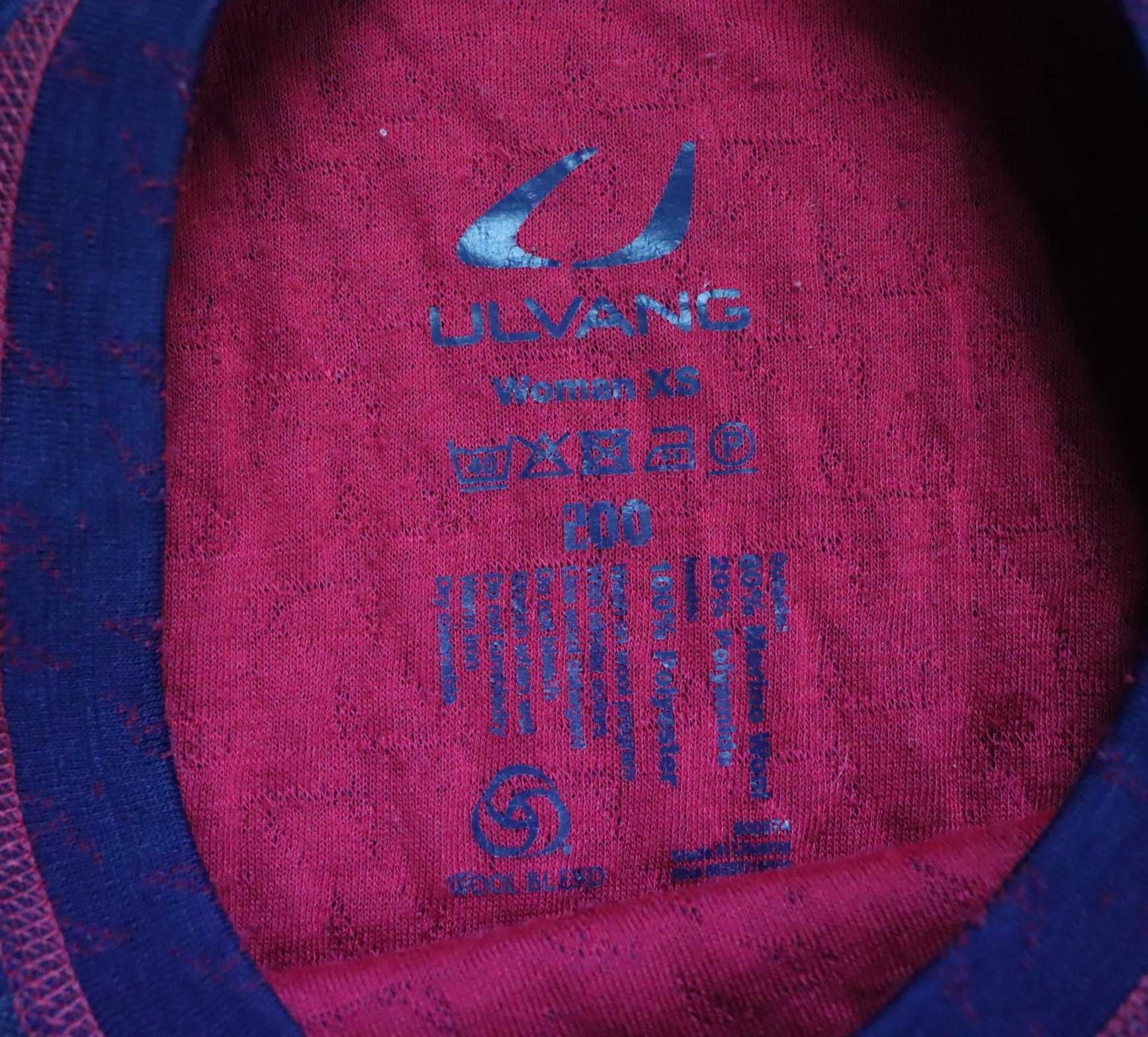 Ulvang damska koszulka termiczna rozmiar XS wełna merino