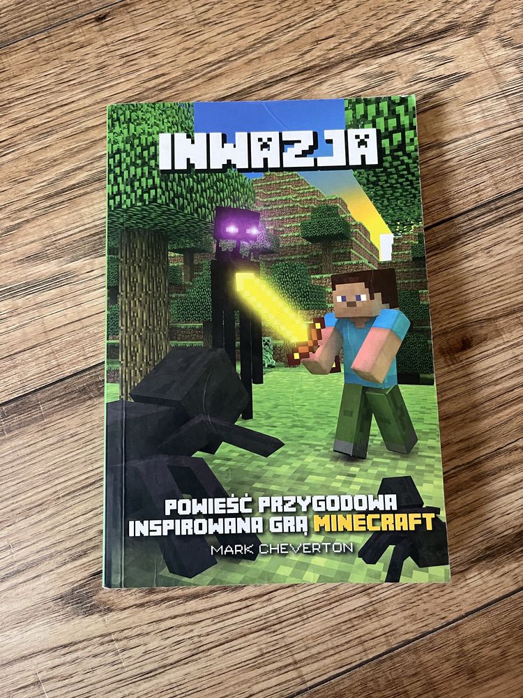 Książka Minecraft Inwazja