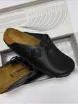 Birkenstock Boston Smooth Black Leather | Оригінал