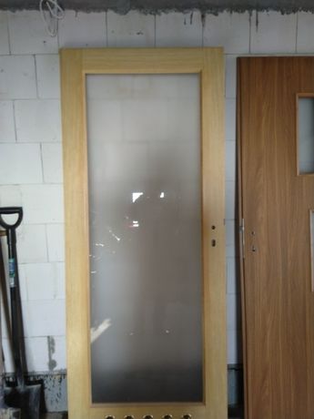 Drzwi jasne lewe 80cm nowe