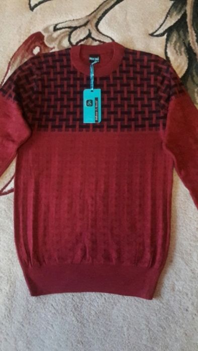 Нарядный мужской свитер, размер S/M, п-во Турция