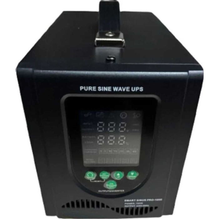 ДБЖ/инвертор 1000W с зарядкой 40А чистый синус для котлов ИБП