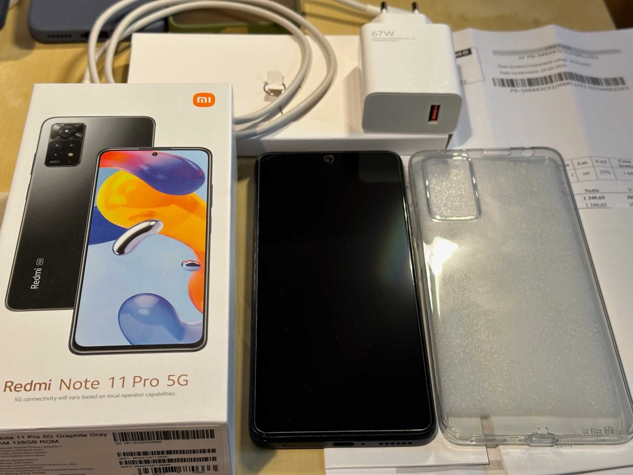 Xiaomi Redmi Note 11 Pro 5G 8/128 komplet DUALSIM - IGŁA + gratisy