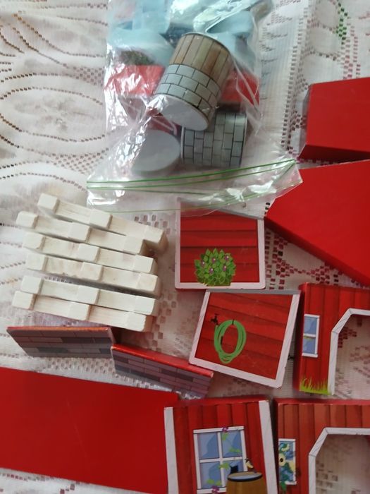 Drewniana farma dla dzieci 2 zestawy