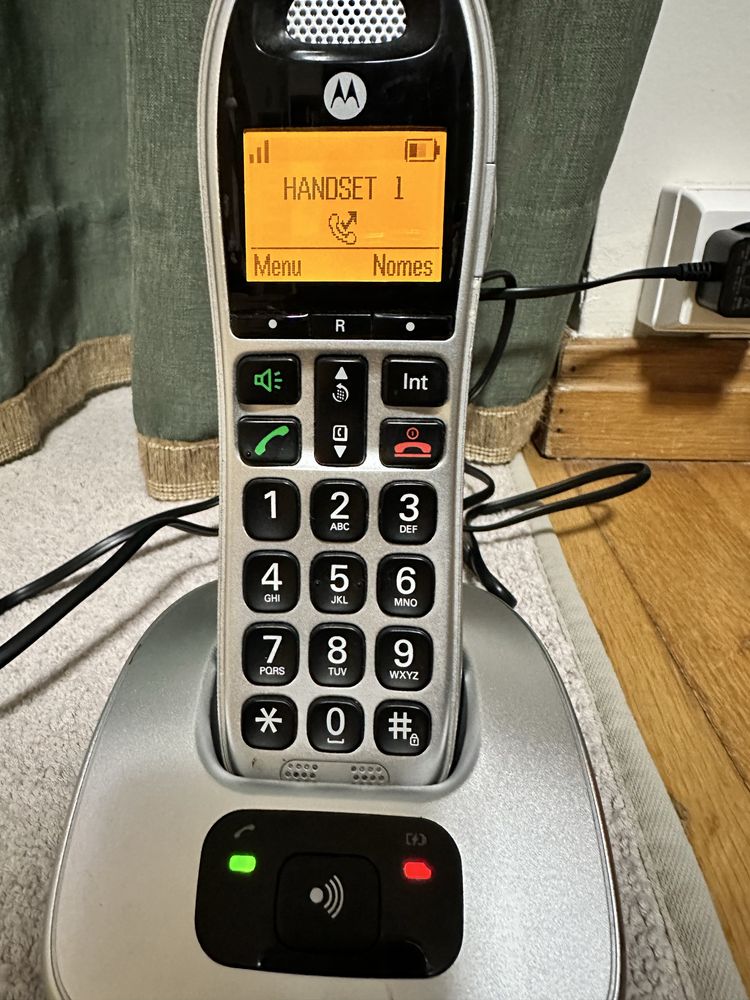 Telefone fixo portátil SÉNIOR MOTOROLA