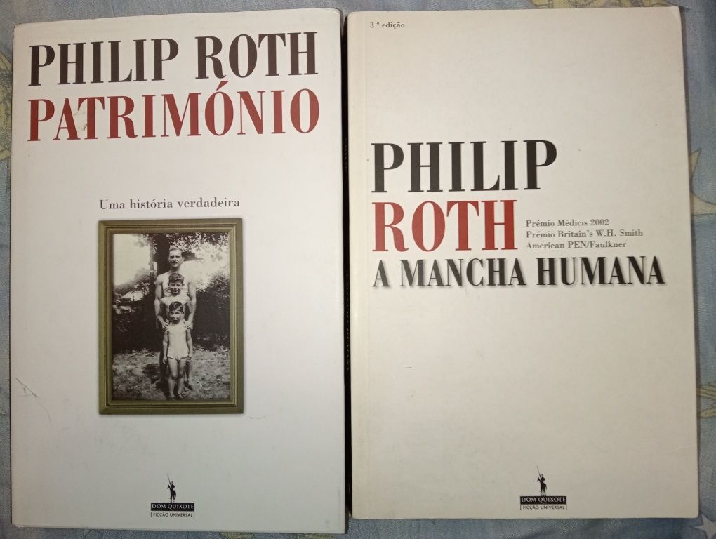 Philip Roth 2 livros oportunidade