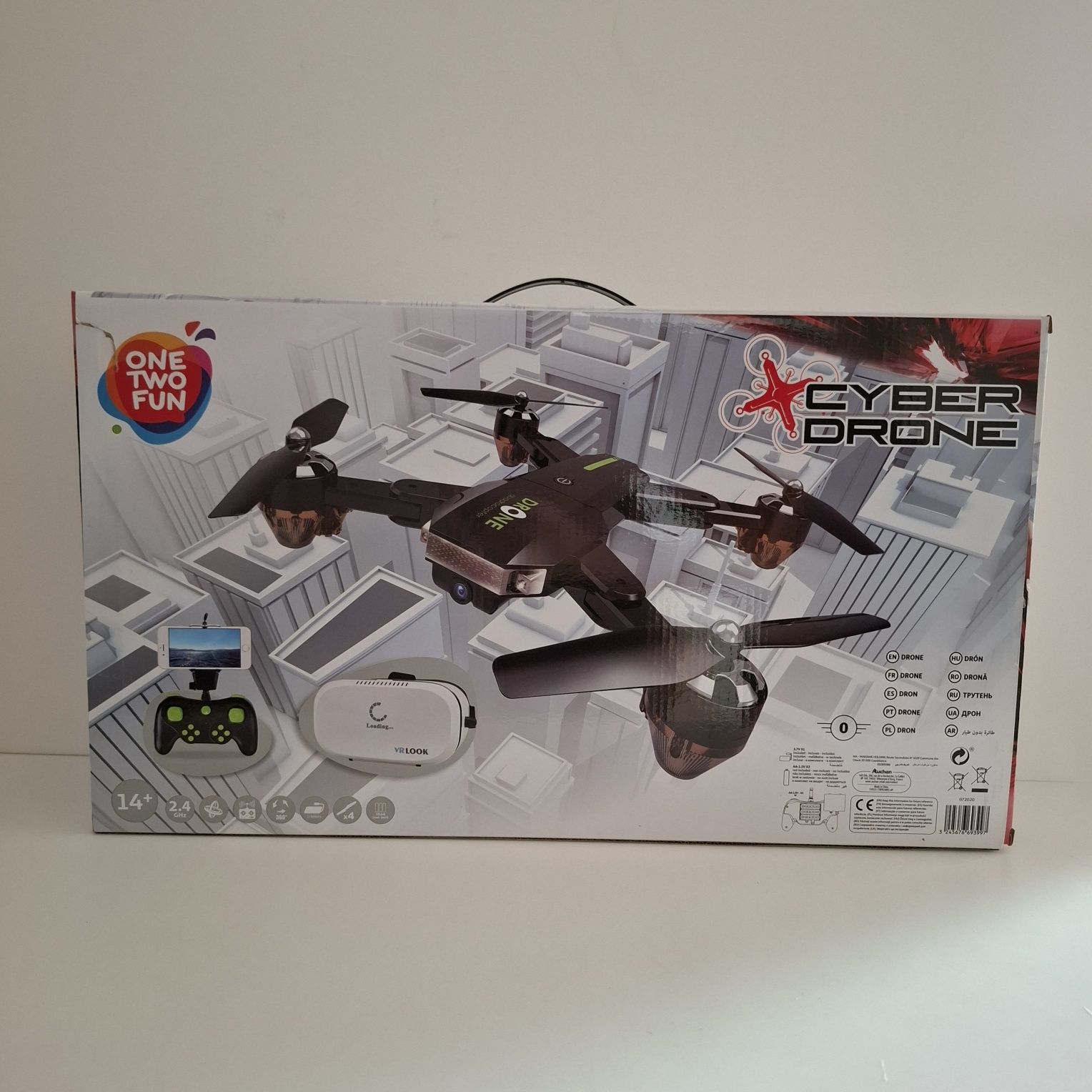 Cyber Drone One Two Fun – używany dron z kamerą i goglami VR