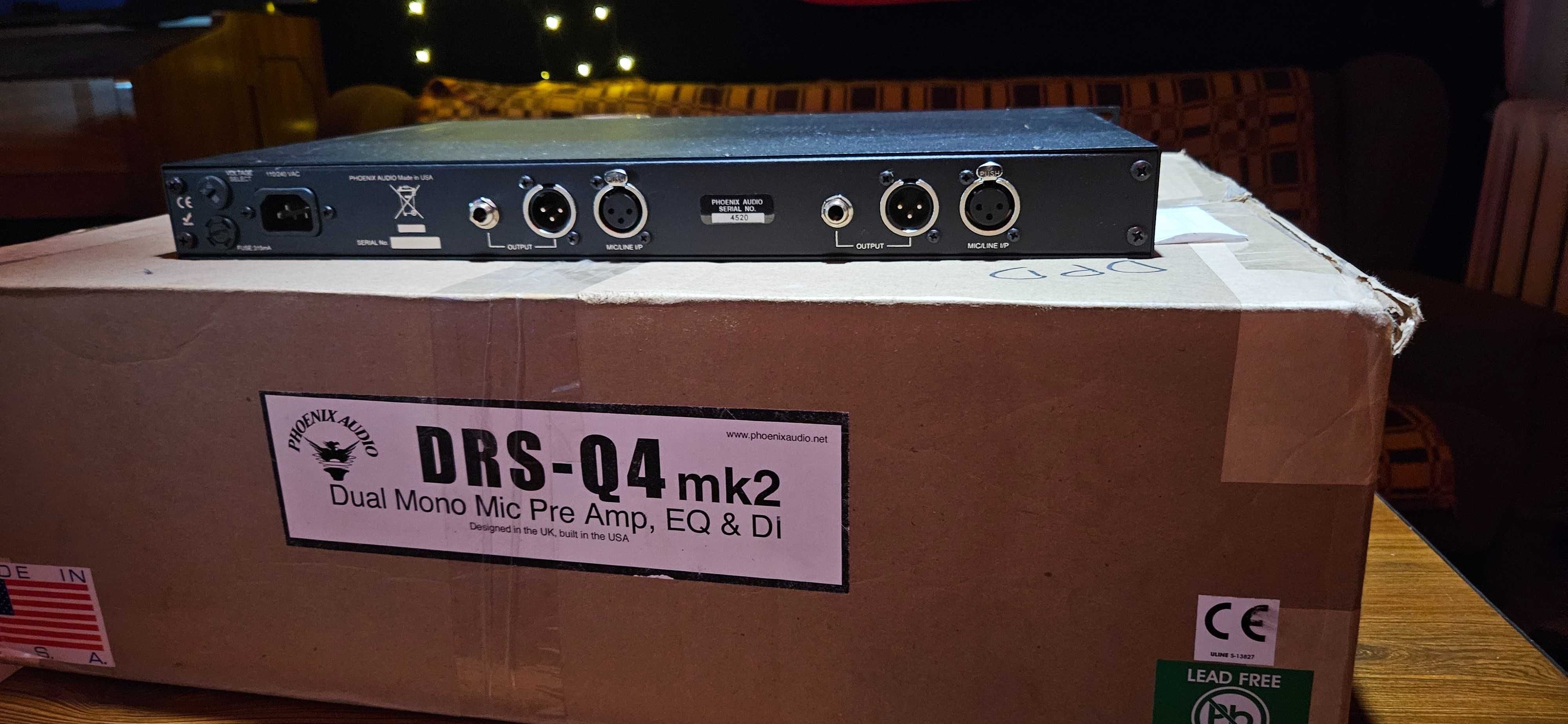 Preamp Phoenix Audio DRS-Q4 mk2 USA