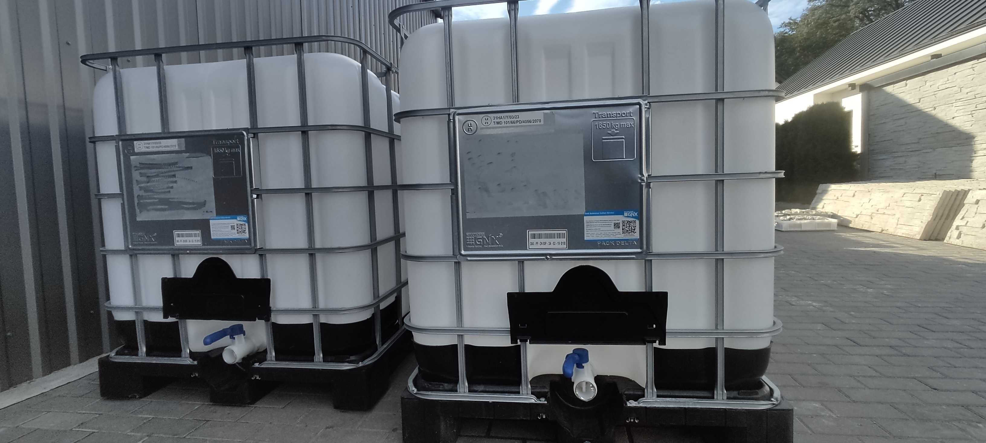 Zbiorniki mauzer mauser 1000l czysty jak nowy po spożywczy IBC UN