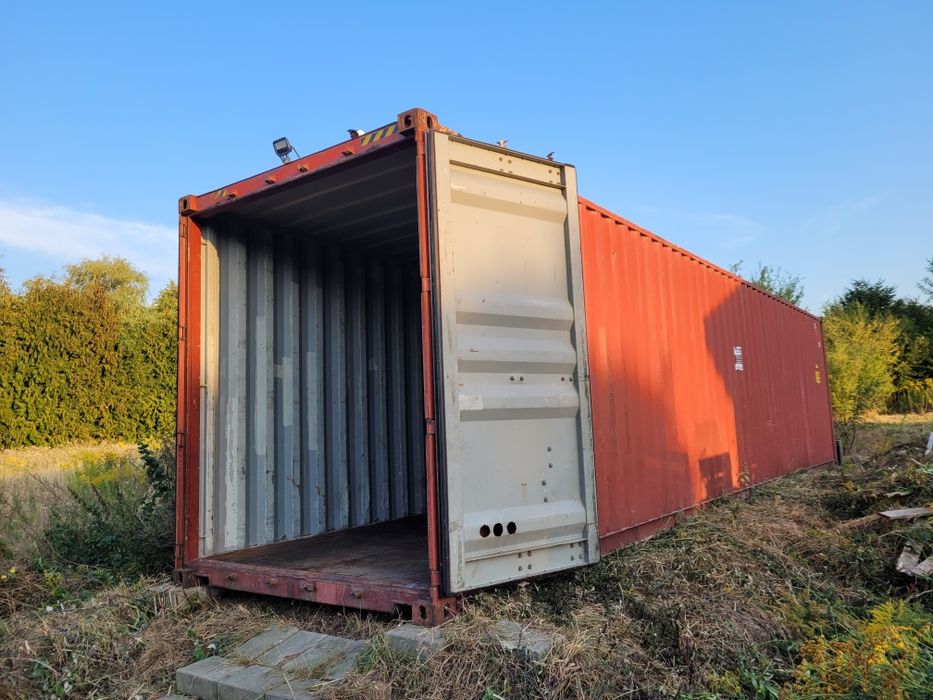 Kontener morski 40HC dostępny na miejscu od ręki