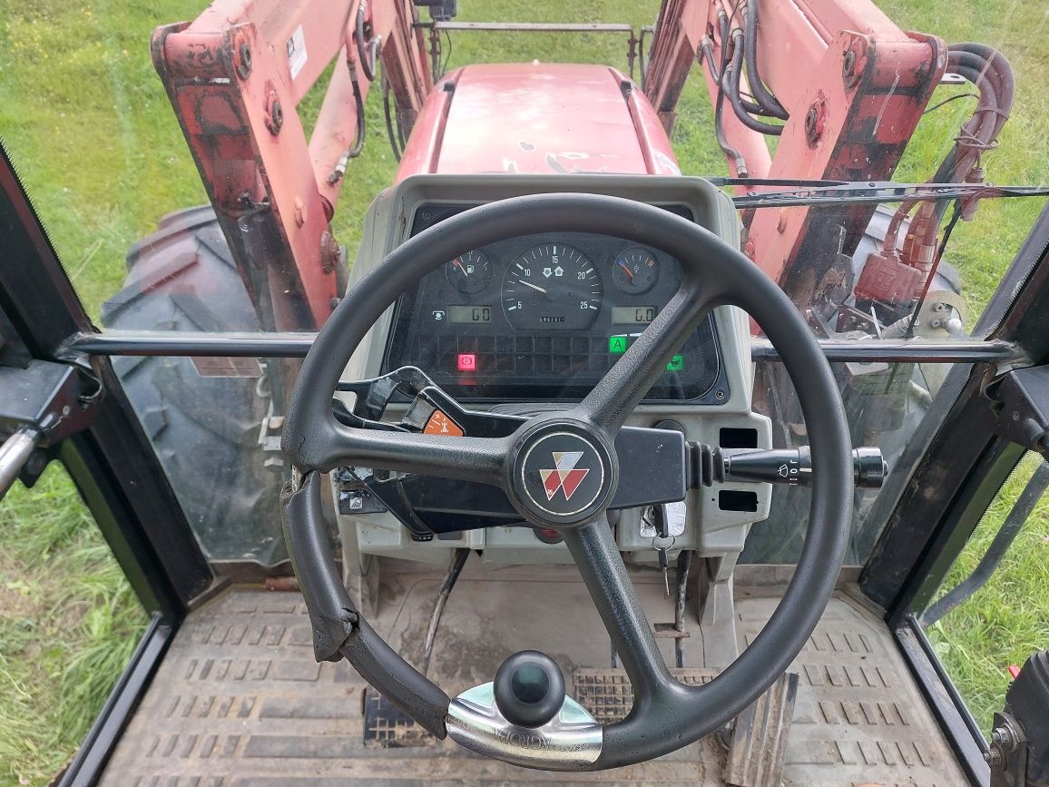 Massey ferguson 6290 z turem Pneumatyka
