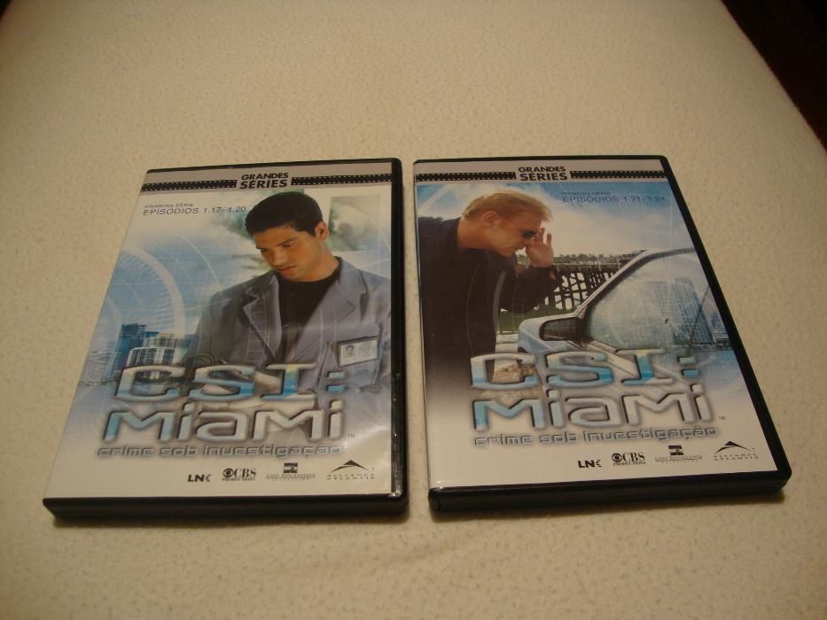 6 DVDs série CSI