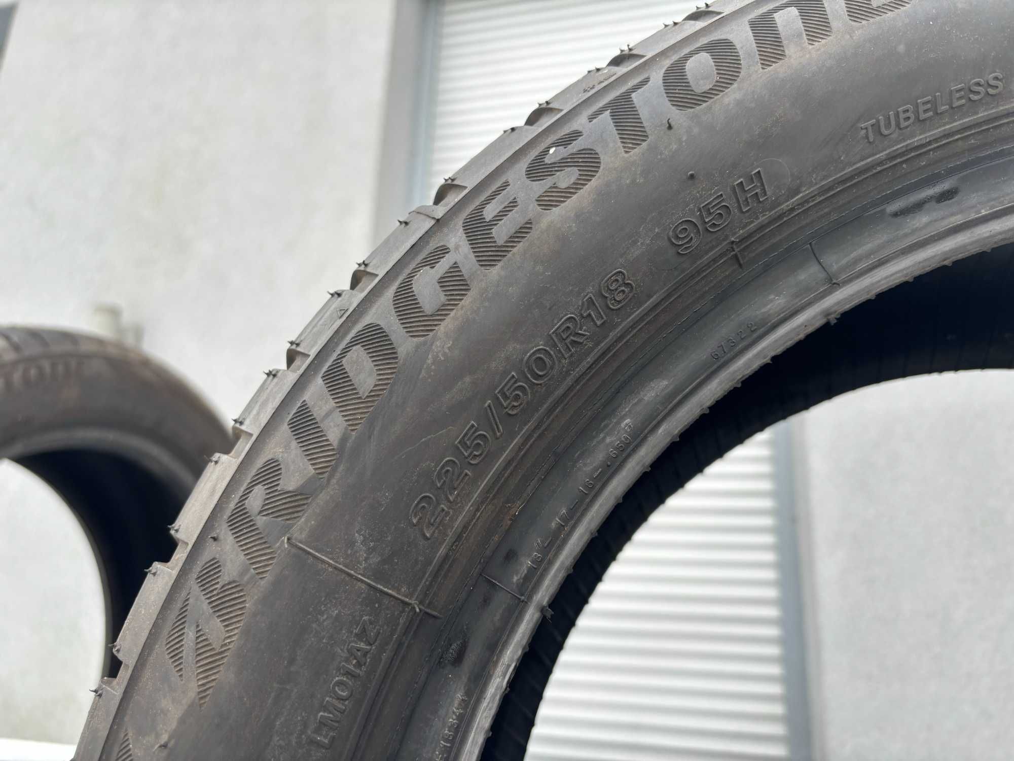 2szt zimowe 225/50R18 Bridgestone RUNFLAT 8mm 2020r bdb stan! Z4050