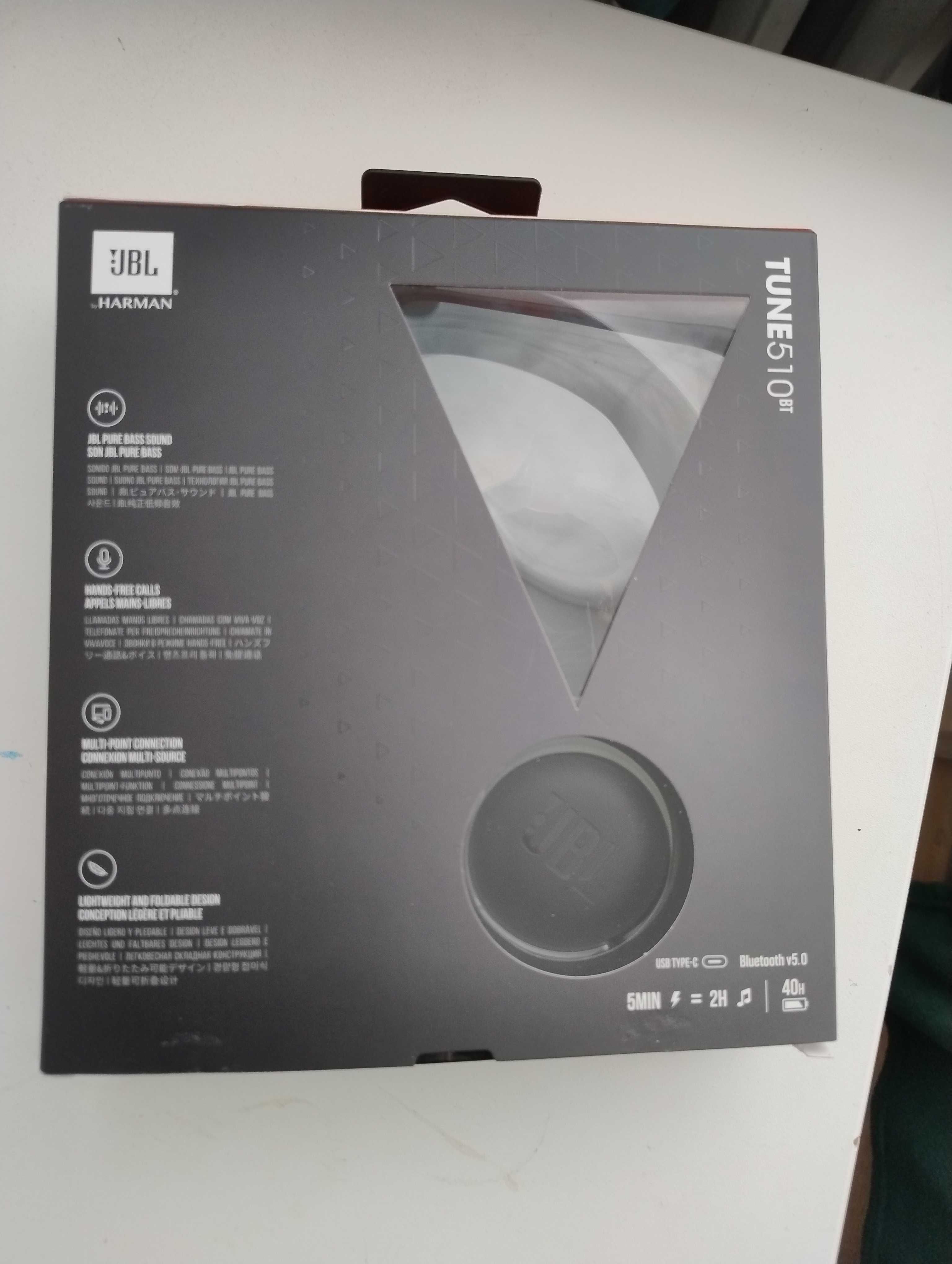 Наушники JBL Tune 510BT, черные