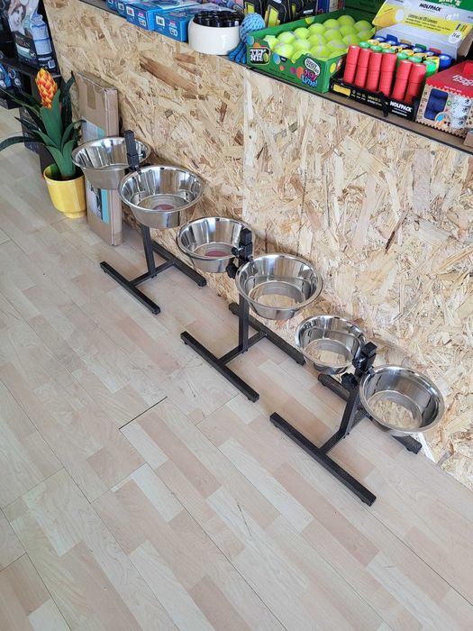 Novo! Comedouro Bebedouro Elevado Ajustável para Cãol para Cão