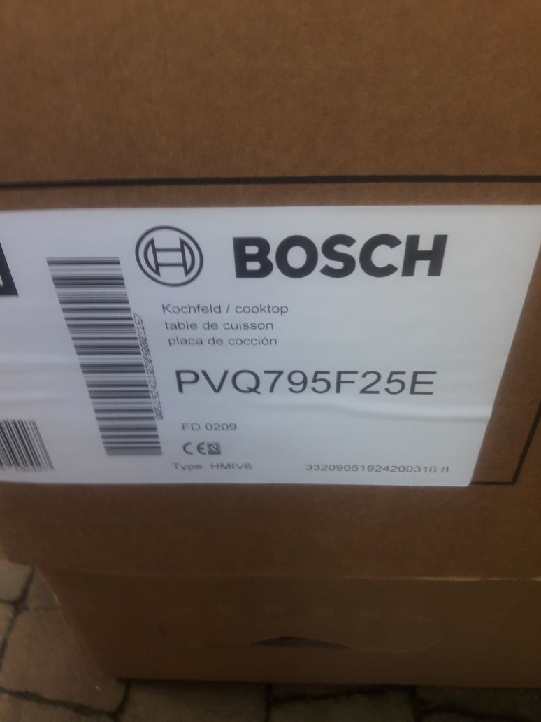 Plyta indukcyjna z okapem bosch pvq 795f25e